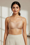 Zivame Miracle Double Layered Non Wired Full Coverage T-Shirt Bra - Cuban Sand — thumbnail 1